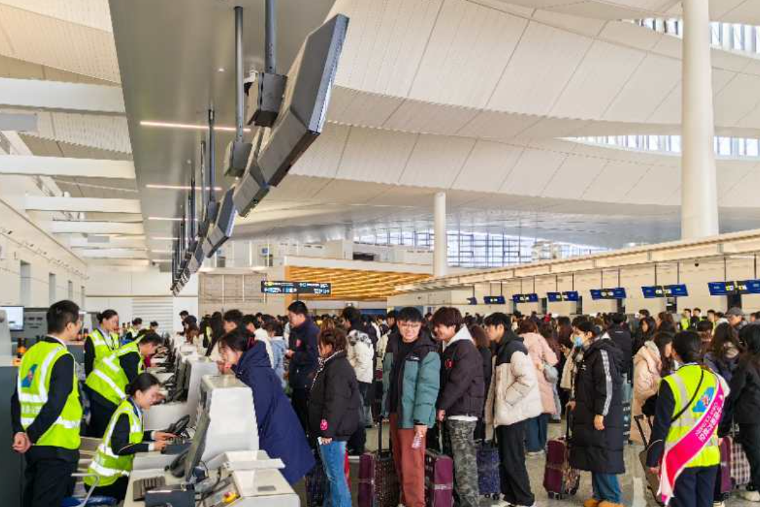乌鲁木齐国际机场开展北航站区新航站楼投运前首次全流程模拟运行综合演练