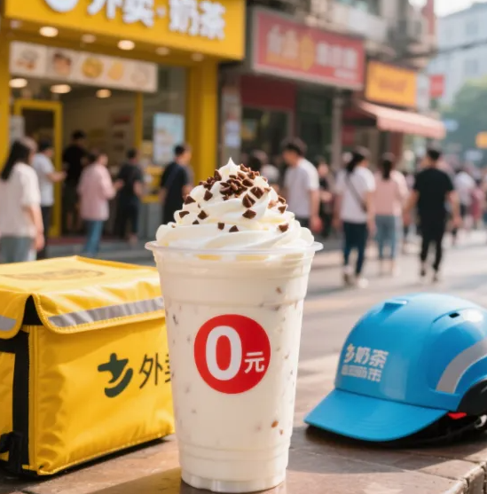 “0元奶茶”，究竟是谁买单？