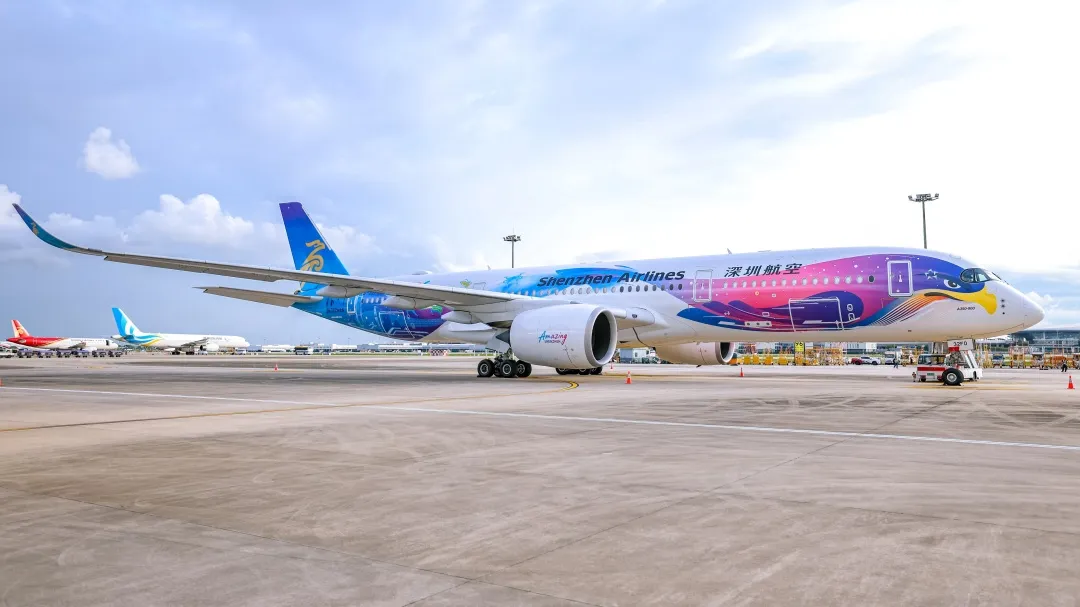 深航A350 首条国际航线！